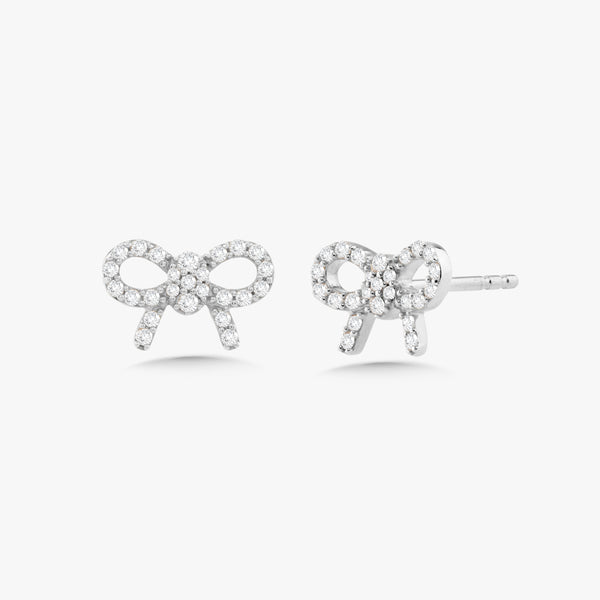 Cezanne Bow Crystal Drop Earrings | Dillard's