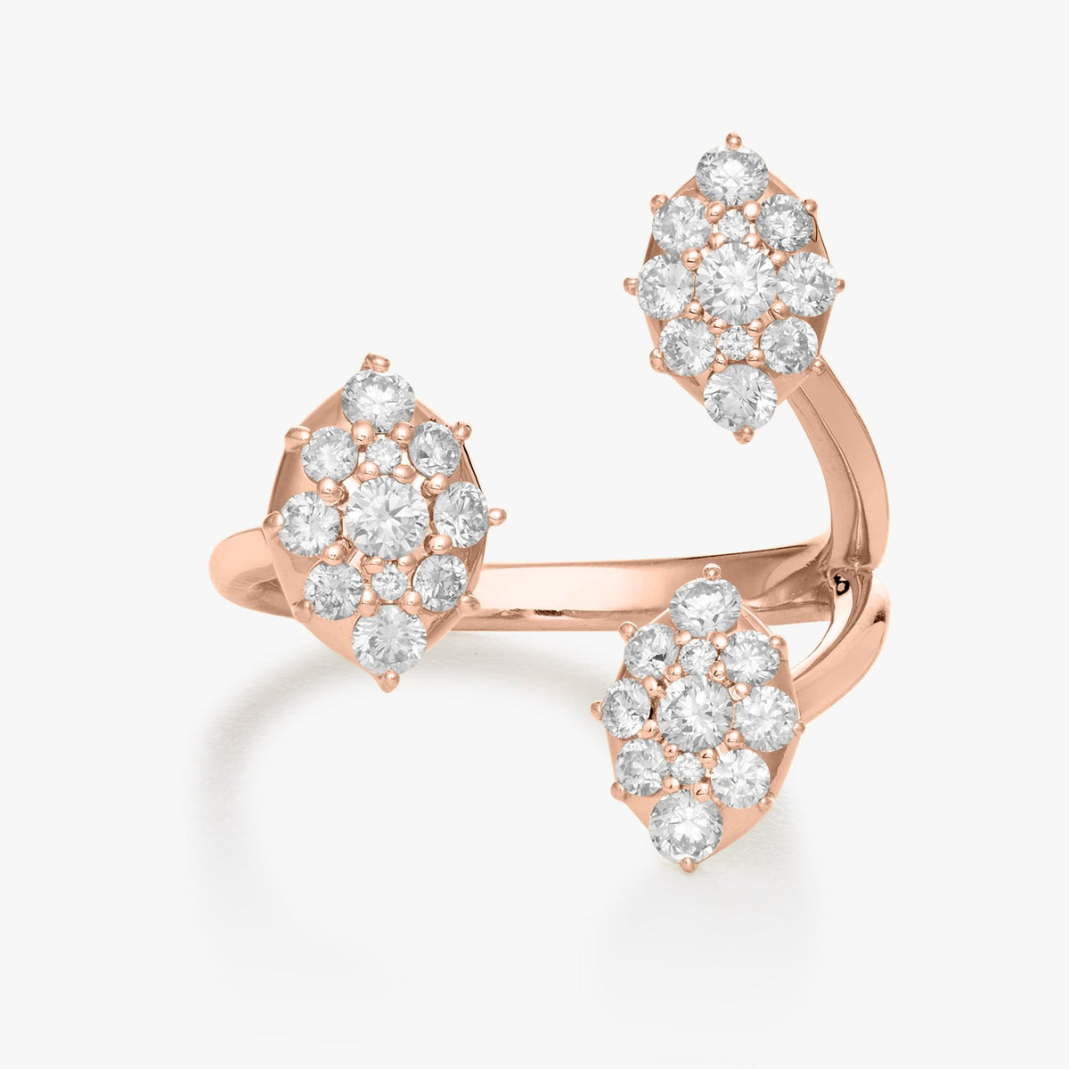 Alora Pave Cluster Ring