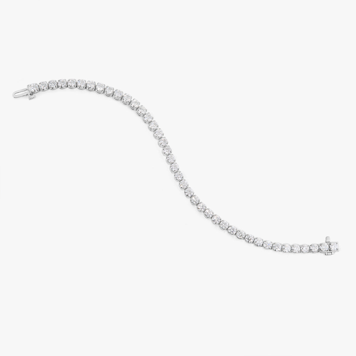 Buttercup Diamond Scalloped Tennis Bracelet