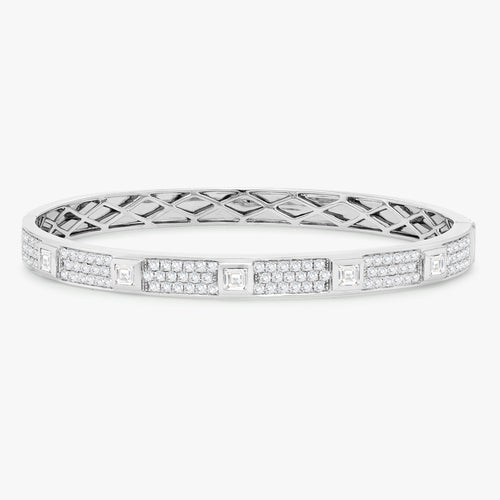 Azalea Pave Diamond Bangle Bracelet 2.26 ctw