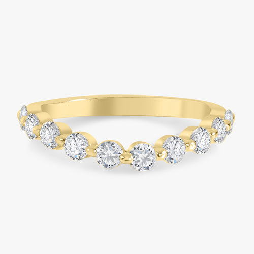 The Baby Charlie Cloud® Band (Curved) 0.80 ctw