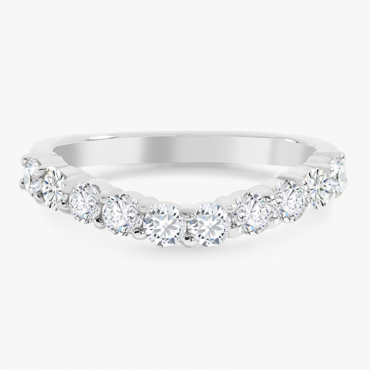 The Baby Georgie Band (Curved) 0.80 ctw