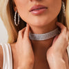 Baguette Diamond Choker Necklace
