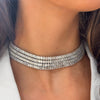 Baguette Diamond Choker Necklace
