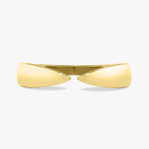 Bennett 14k Gold Claw Stacking Band