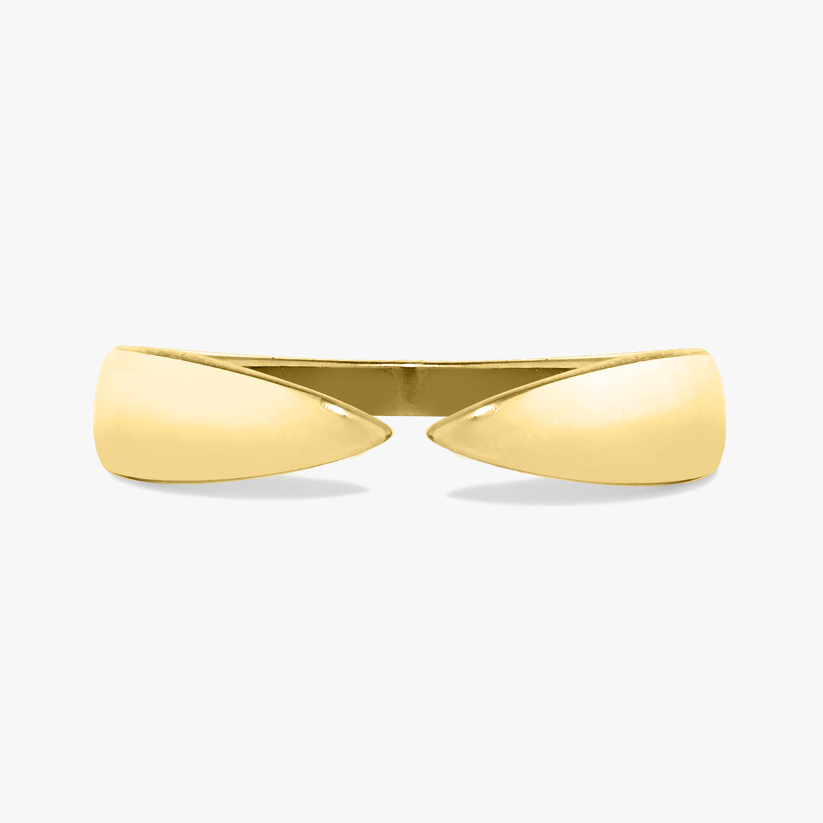Bennett 14k Gold Claw Stacking Band