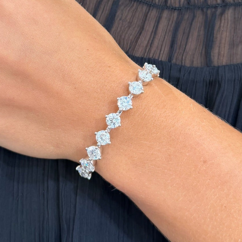 MeMe's Charlie Cloud® Diamond Bangle 9.27 ctw
