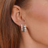 Charlie Cloud® Diamond Huggie Earrings 1.00 ctw