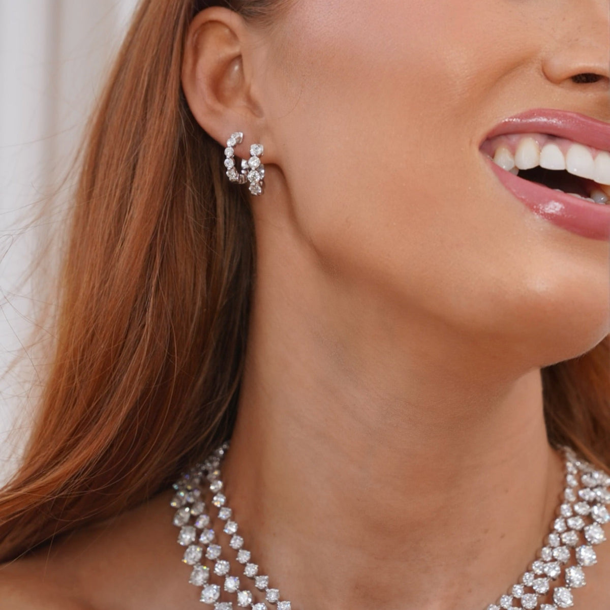 Charlie Cloud® Diamond Huggie Earrings 1.00 ctw