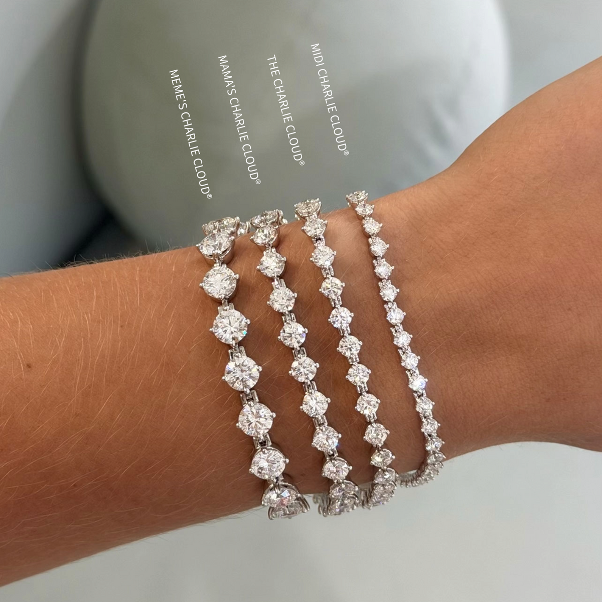 Mama's Charlie Cloud® Tennis Bracelet 11 ctw