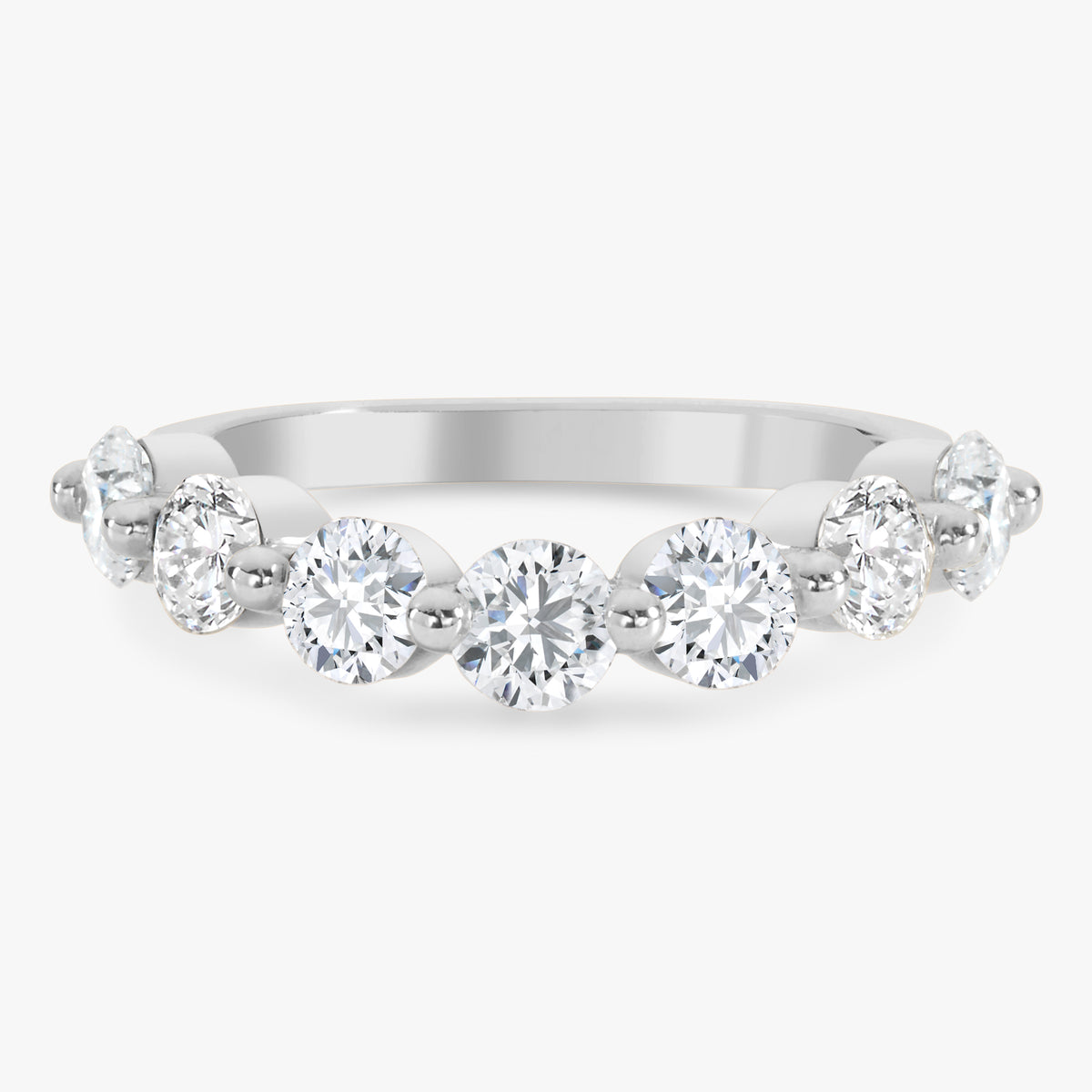 The Charlie Cloud® Band (Curved) 1.8 ctw