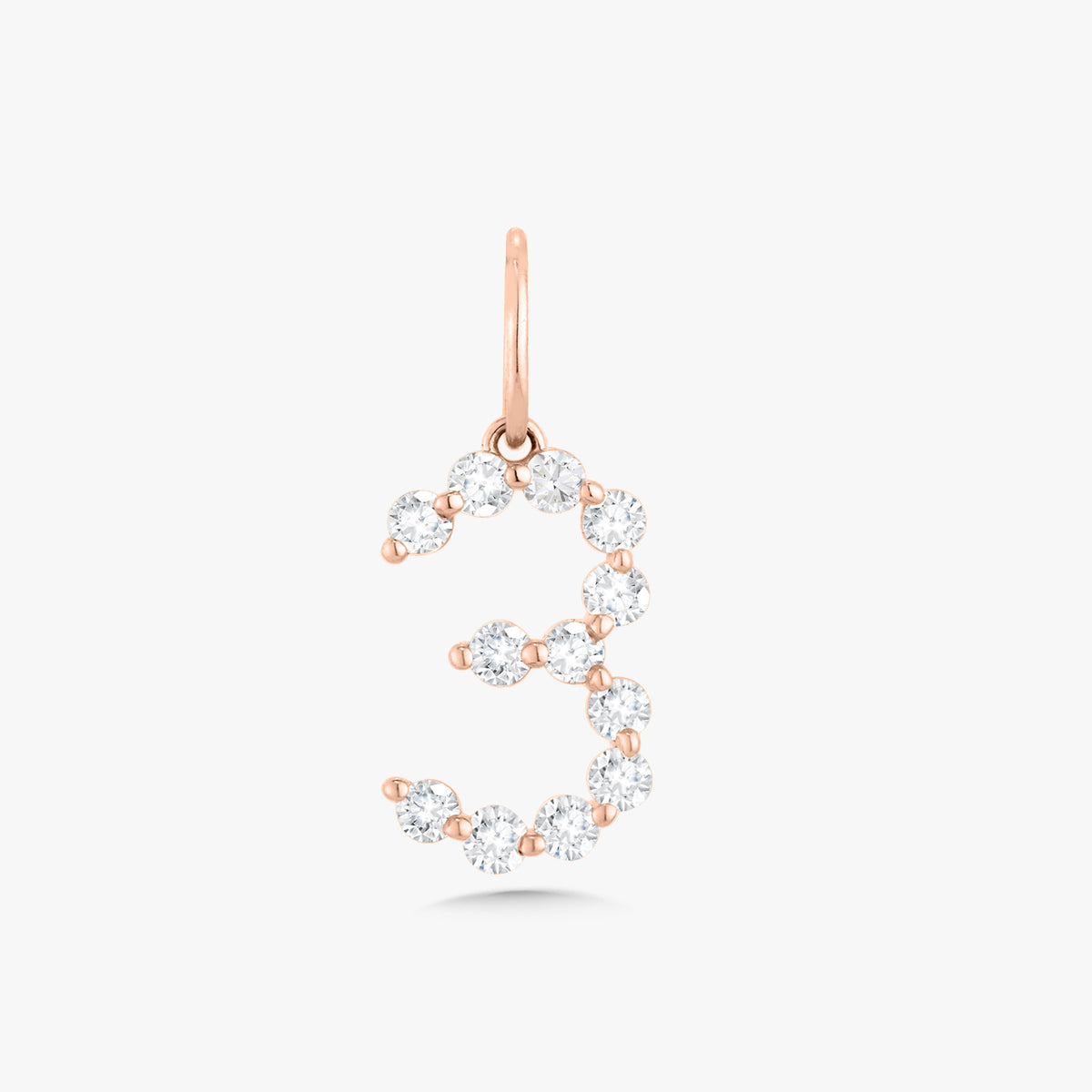 Charlie Cloud® Floating Diamond Number Charms