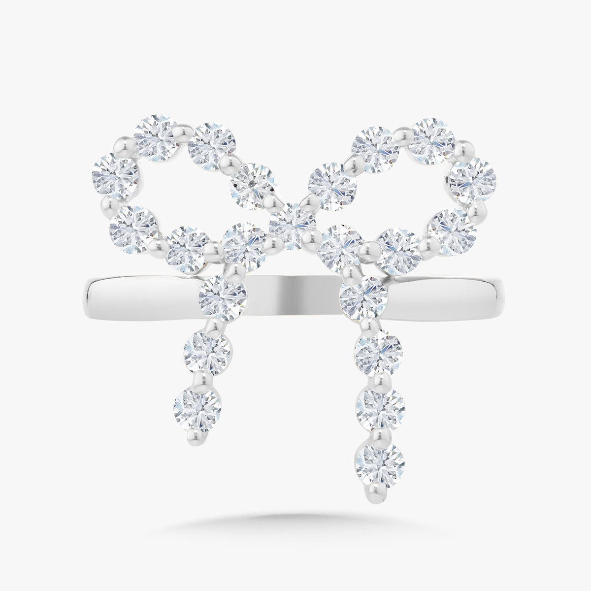Charlie Cloud® Floating Diamond Hollis Bow Ring