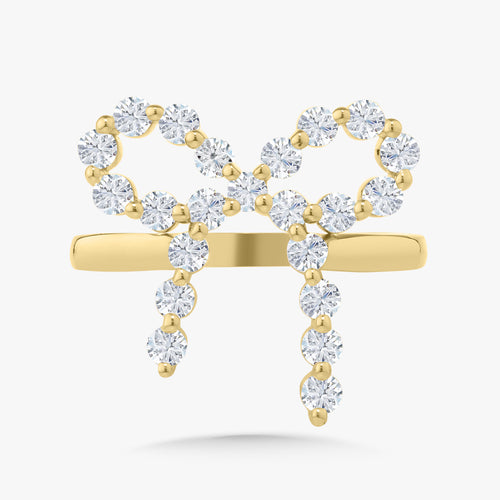 Charlie Cloud® Floating Diamond Hollis Bow Ring