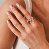 Charlie Cloud® Floating Diamond Hollis Bow Ring