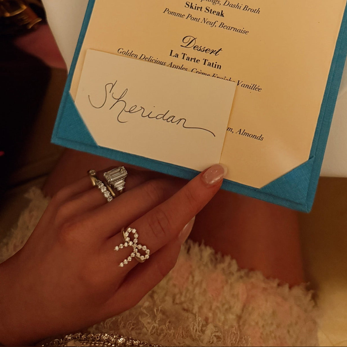 Charlie Cloud® Floating Diamond Hollis Bow Ring
