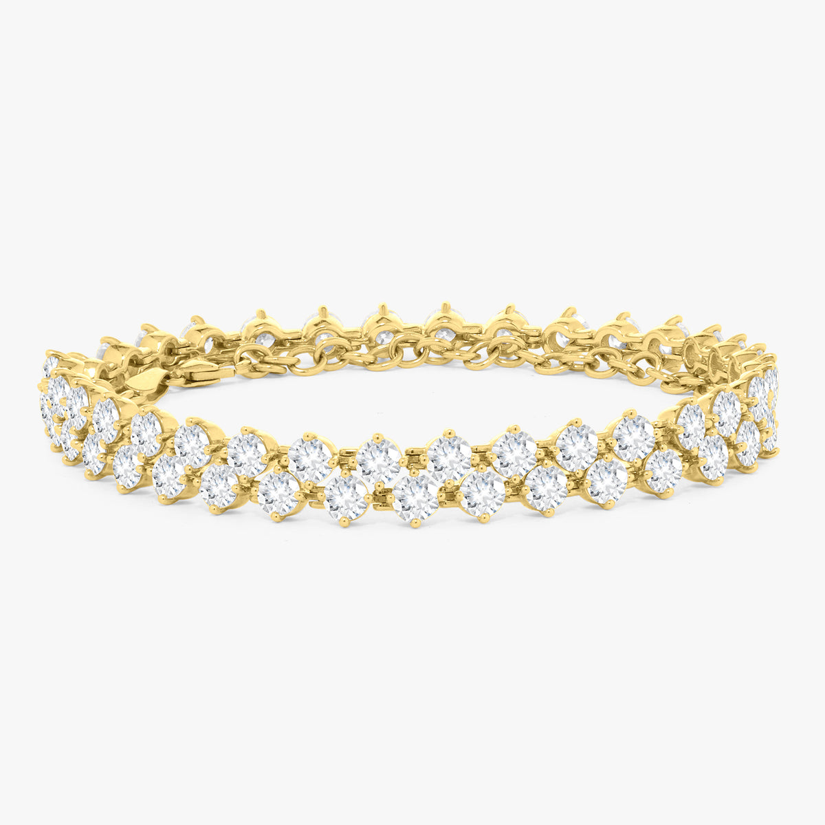 The Charlie Cloud® Multi-Way Floating Diamond Choker & Tennis Bracelet 12.24 ctw