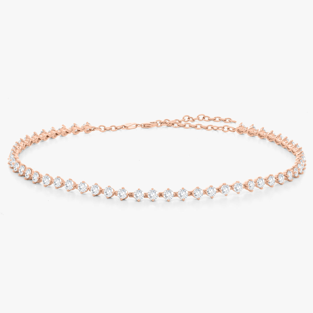 The Charlie Cloud® Multi-Way Floating Diamond Choker & Tennis Bracelet 12.24 ctw