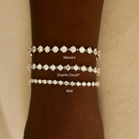 Charlie Cloud®  Tennis bracelets, Midi, Charlie Cloud®  , and Mama's