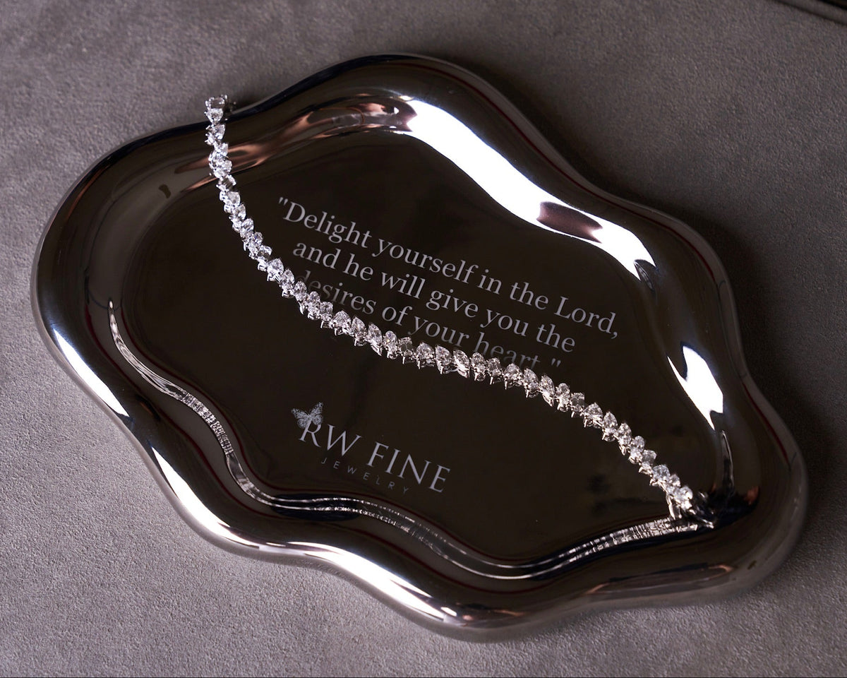 Charlie Cloud®  dish with jewelry 