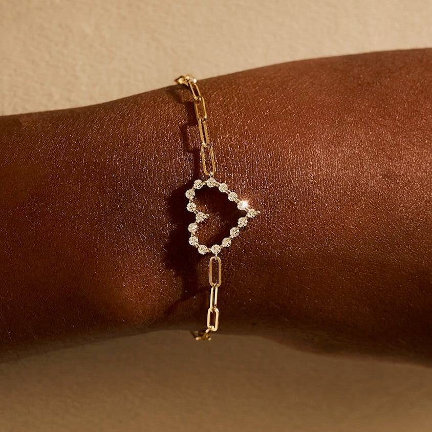 Charlie Cloud®  heart braclet