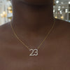 Charlie Cloud®  number necklace 23 
