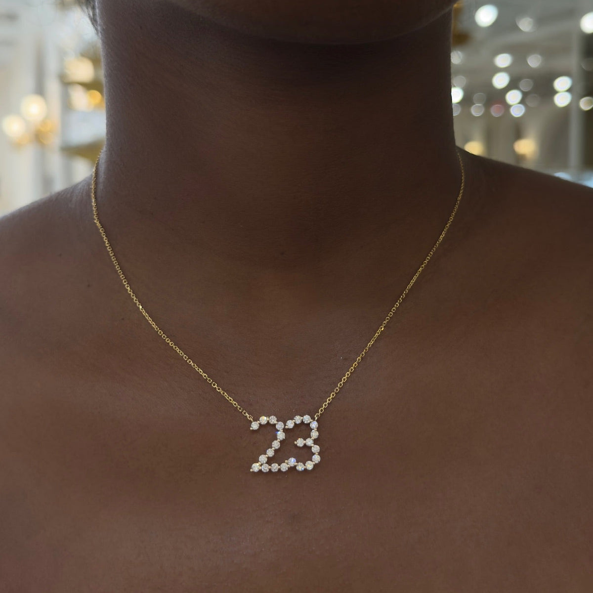 Charlie Cloud®  number necklace 23 