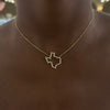 Charlie Cloud®  floating texas diamond tennis necklace