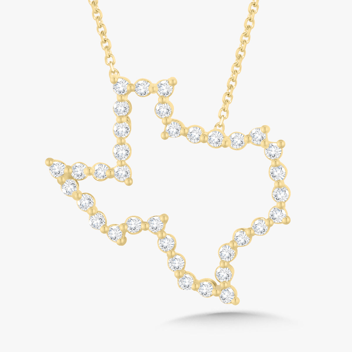 Charlie Cloud® Floating Diamond Texas Necklace 0.65 ctw