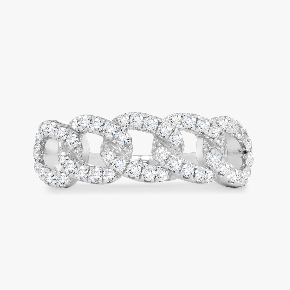 Chelsi Diamond Link Ring