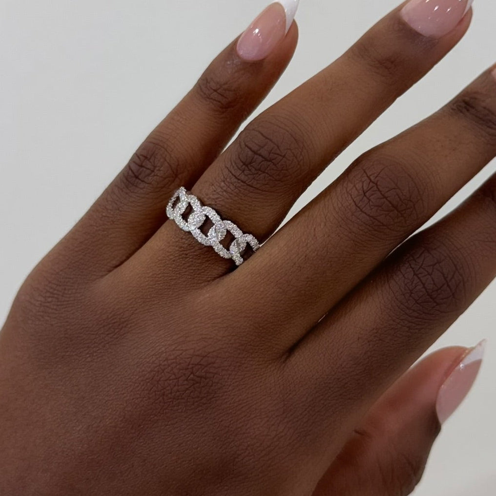 ルーシィペイジ Chelsi Diamond Link Ring 0.46 ctw – RWFJ