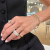 Dainty Diamond Initial Signet Ring, Chloe Baguette Butterfly Ring
