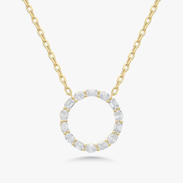 アクセサリー Bijou de M Circle Diamond Necklace Bijou de M Circle Diamond Necklace（Bijou de M）