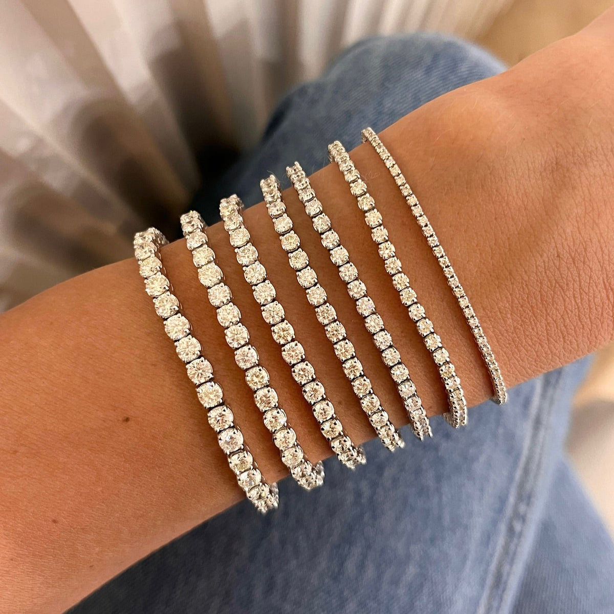 Classic Diana Tennis Bracelet