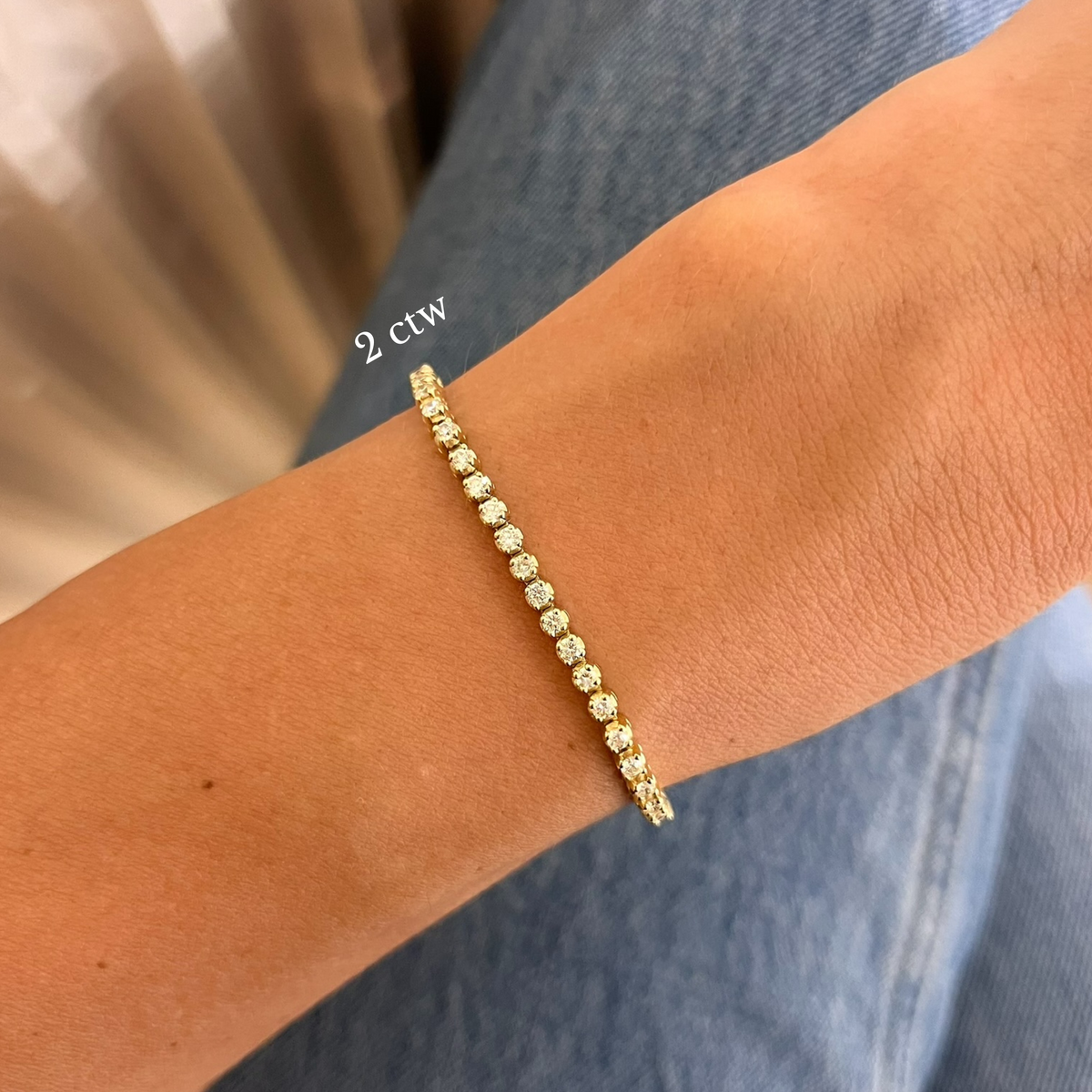 Classic Diana Tennis Bracelet
