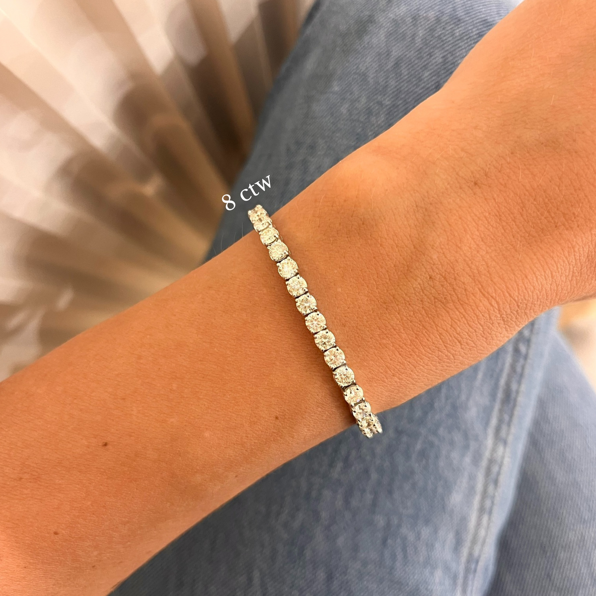 Classic Diana Tennis Bracelet