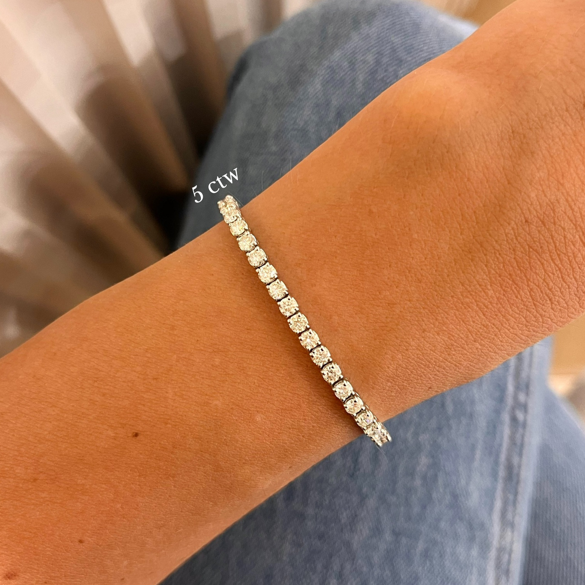 Classic Diana Tennis Bracelet