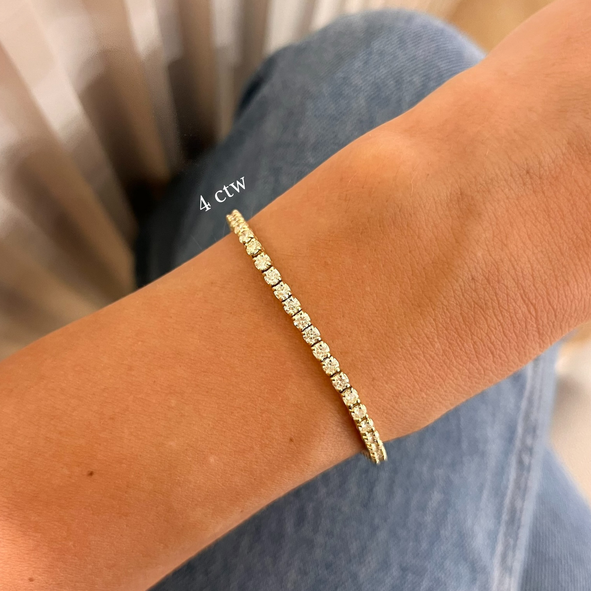 Classic Diana Tennis Bracelet