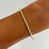 Classic Single Row Bangle Bracelet