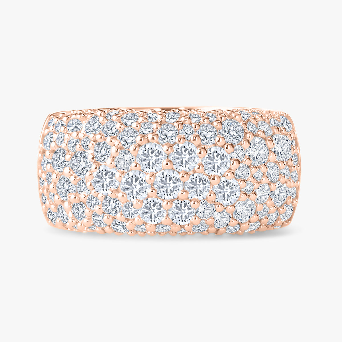 Confetti Pave Diamond Oura Ring Cover 1.70 ctw