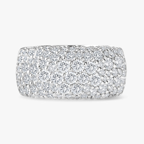 Confetti Pave Diamond Oura Ring Cover 1.70 ctw