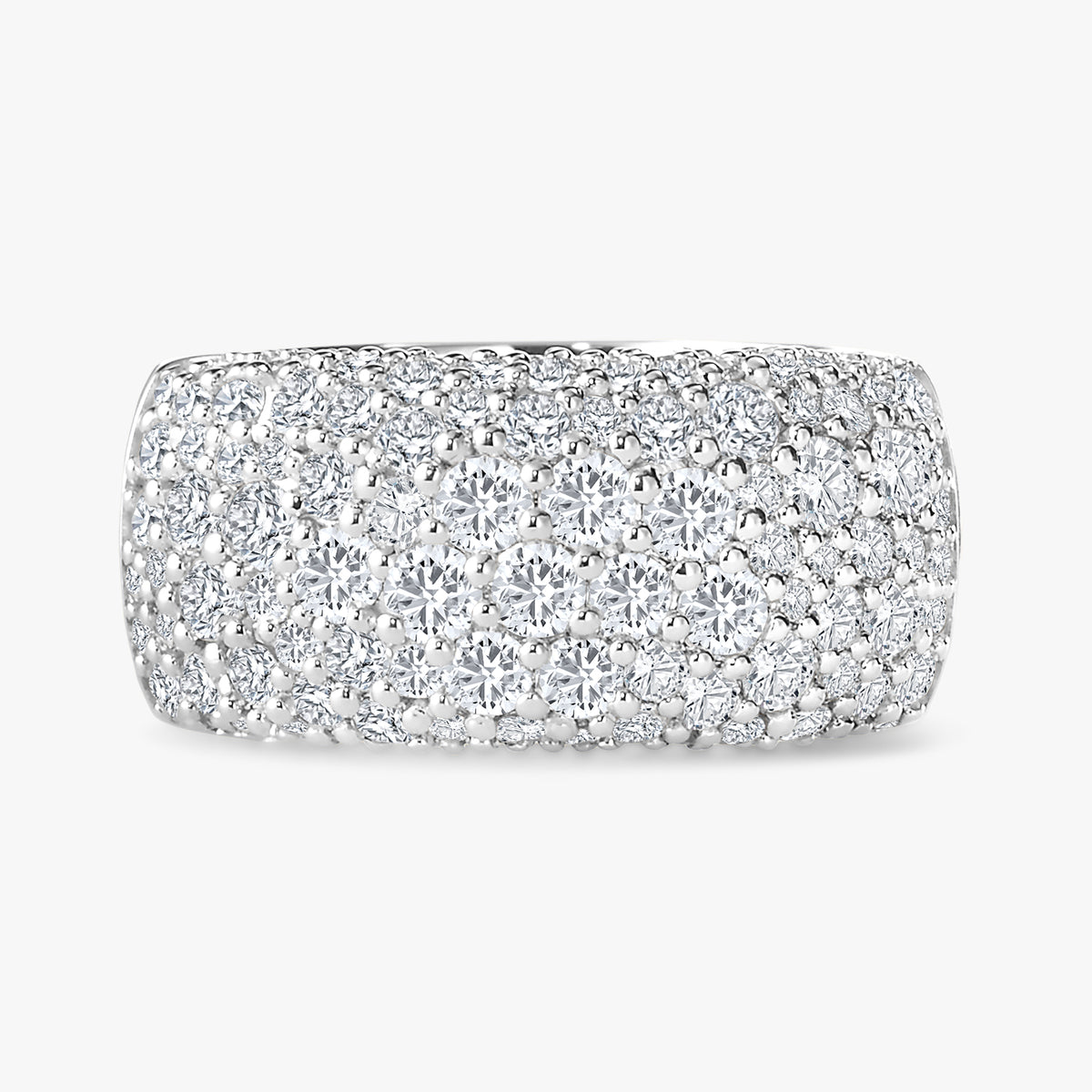 Confetti Pave Diamond Oura Ring Cover 1.70 ctw
