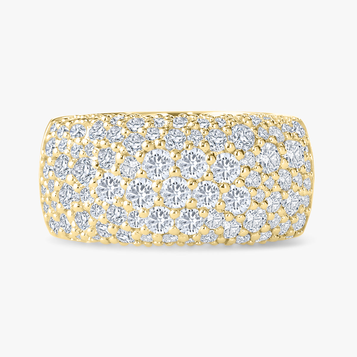 Confetti Pave Diamond Oura Ring Cover 1.70 ctw