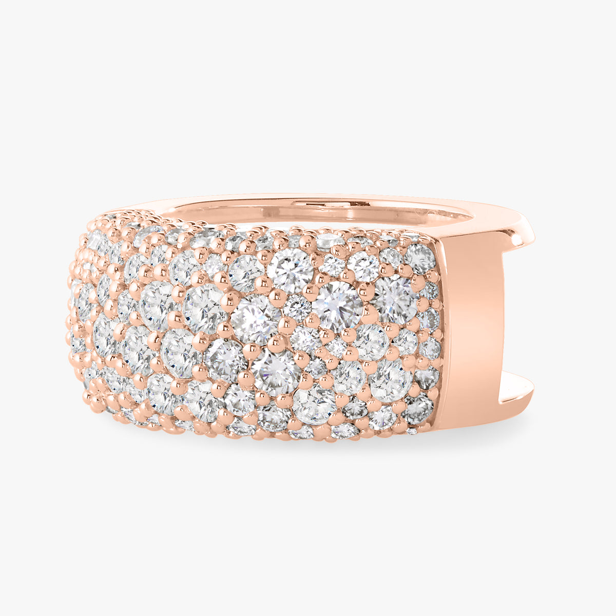 Confetti Pave Diamond Oura Ring Cover 1.70 ctw