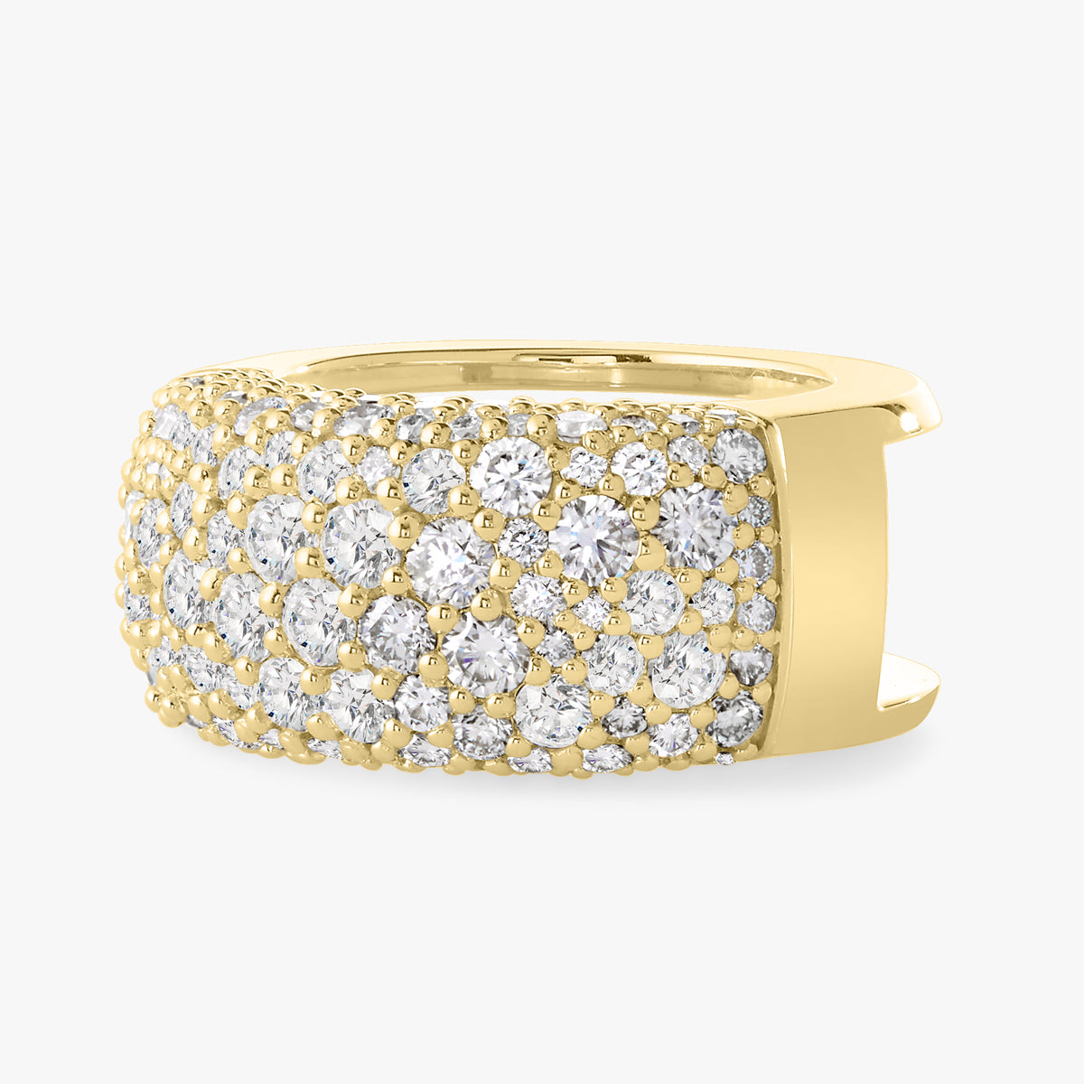 Confetti Pave Diamond Oura Ring Cover 1.70 ctw