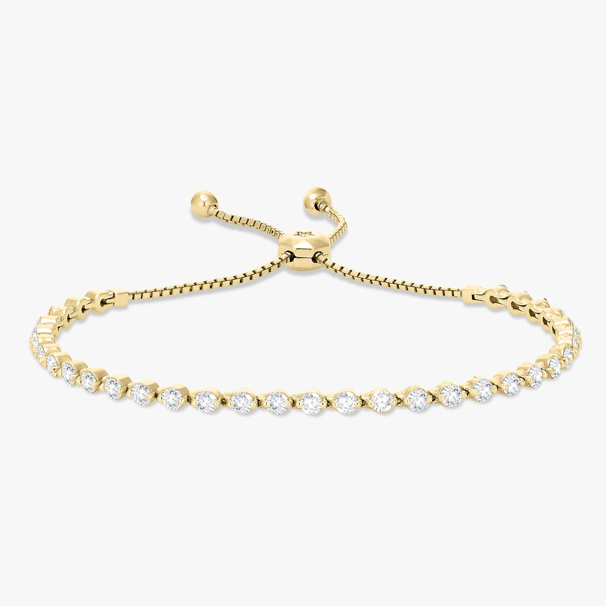Cora Floating Diamond Bolo Bracelet 2.50 ctw