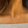 Custom Cattle Brand Diamond Necklace