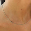 Custom Diamond Initial Necklace