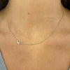 Custom Diamond Initial Necklace