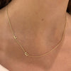 Custom Gold Initial Necklace